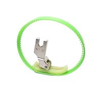 Wsymxuo Roller Presser Foot Pressino Anello Macchina Da Cucire Ricambio Rullo Macchina Alta Compattezza Facile Da Usare Adatto per Cucito Pelli Tessuti, Anello singolo sinistro