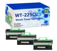 WT-229CL Scatola di toner di rifiuti compatibile per stampante Brother DCP-L3515CDW HL-L3220 MFC-L3740CDW DCP-L3520CDW HL-L3220CW MFC-L3740CDWE DCP-L3520CDWE, ad alta resa 60000 pagine,Black- 3 pack