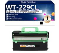 WT-229CL Vaschetta di Recupero Toner ad Alta capacità per Brother DCP-L3560CDW L3520CDW L8240CDW HL-L3220CW L3220CDW L3240CDW Stampanti, Effetto di Stampa ad Alta Definizione,Black