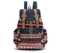 WT-DDJJK Zainetto Zainetto, Zaino in Tela Vintage da Donna Zaino Etnico Zaino Bohémien Daypack