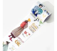 WT Fiery Dream, nastro adesivo Washi largo, rotolo singolo, design originale, personaggi personaggi moderni e alla moda, nastro decorativo Washi per diari, album di ritagli, forniture per pianificazione bujo, nastri di carta fai da te