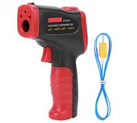 WT323E Termometro LCD digitale Misuratore di temperatura industriale con schermo a colori Ampia gamma da 50 ℃ a 1050 ℃ per materiale ABS per la sicurezza alimentare