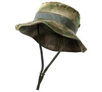 WTACTFUL Cappello da pescatore da uomo, mimetico, leggero e perfetto per attività all'aria aperta, Terra desolata, taglia unica