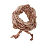 WTAXBH Sciarpa in Cotone e Lino Sciarpa in cotone e lino, primavera autunno, sottile stretta, in seta plissettata, for donna(Color 7)