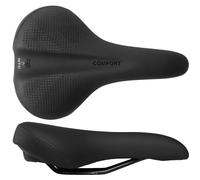 WTB Comfort Sella Acciaio Barre Nero Ampio Ibrida City Ciclista Bici da Strada