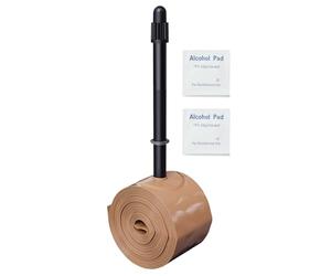 WTB NanoAir - Camera d'aria in TPU per bici da strada, 700 x 18-32 mm, 60% più leggera e 3 volte più piccola rispetto alle tradizionali camere d'aria, valvola Presta da 65 mm, include due toppe