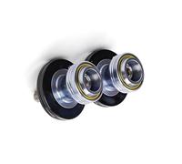 WTDGUFQQ Paratelaio Motocicletta Compatibile con Aprilia per RSV1000 R Mille 2000 2001 2002 2003 2004 Protezione Anticaduta Slider Telaio Protezione Accessori Moto
