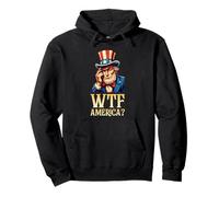 WTF America ha deluso lo zio Sam WTF America Felpa con Cappuccio