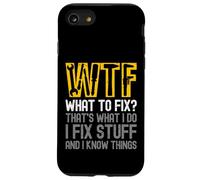 WTF Cosa risolvere Questo è quello che faccio Risolvo cose e so cosa Custodia per iPhone SE (2020) / 7/8