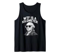 WTF è un chilometro divertente 4 luglio Thomas Jefferson Canotta