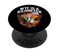 WTF è un chilometro divertente 4 luglio Thomas Jefferson PopSockets PopGrip Adesivo
