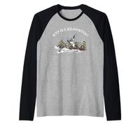 WTF è un chilometro George Washington che attraversa il Delaware Maglia con Maniche Raglan