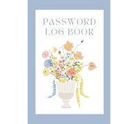 WTF Is My Password: 6” x 9” alphabetical password log, internet password log book, password book, and internet password organizer, alphabetical password book, Cute Simple Cover Vol.1