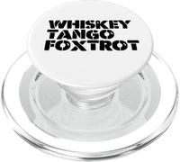 WTF Whiskey and Tango and Foxtrot WTF PopSockets PopGrip per MagSafe