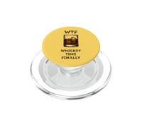 WTF Whisky Time Finalmente Divertente Bevitore PopSockets PopGrip per MagSafe