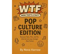 WTF (Wow That’s a Fact!): Pop Culture Edition: Because fame, film, and the internet are way stranger than fiction.