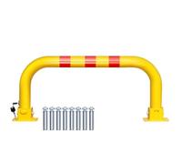 WTF68CFG Barriera di parcheggio Pieghevole, Adatta for Ostacoli al parcheggio in corsia e in Garage(Yellow,31.5x13 inch)