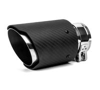 WTGCZDHY Auto Terminale Scarico per Alfa Romeo 159 2005-2012,Fibra Carbonio Marmitta Alta qualità Durevole Inossidabile Ugello Dritto Coda Punta di Scarico Accessori,B-63 Inlet 89 Outlet