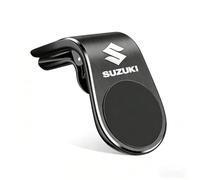 WTGOIGJTB Supporto Magnetico Auto per Suzuki Ignis (MH Bj.2003-2007), Supporto Telefono Auto con Placche Metallo 5 Potenti Magneti Design Compatto,Black