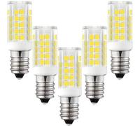WTGYxfdhDT Lampadina LED E14 7W, 220V-240V, equivalente a lampadina alogena da(Cool White)