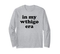 WTHIGO Funny nella mia Era What The Hell is Going on Maglia a Manica