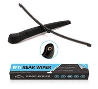 WTI Rear Wiper Arm Blade Set Compatible With BMW X5 X5M E70 2007-2013 SUV Rear Windshield Window Wiper Kits Assembly New Replacement Accessories Parts Fit 61627206357