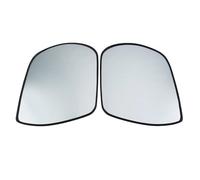 WTIXCRQ Auto Vetro Specchietto Compatibile con Hyundai per Santa 2007 2008 2009 2010 2011 2012 Specchietto Retrovisore Sinistro Destro in Vetro Riscaldato OEM: 87611-3J000(Left Right 2Pcs)