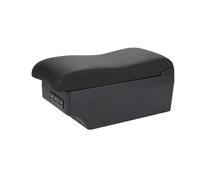 WTIXCRQ Compatibile con per Golf 4 Box Bracciolo Bracciolo per Auto Parti Interne Scatola Portaoggetti Centrale con Modifica del Bracciolo della Console Centrale 7USB Braccioli per Auto(Black Line)