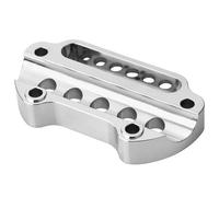 WTIXCRQ Contatore Moto Compatibile con Sportster XL 883 1993-2020 Moto 39mm Staffa di Montaggio Laterale per Riposizionamento Tachimetro Indicatore Strumento Morsetto Manubrio(Chrome B)