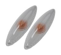 WTIXCRQ Laterale Luce Dinamico Compatibile con Toyota per Yaris 1999 2000 2001 2002 2003 2004 2005 Porta Specchietto Laterale Indicatore Lente Sinistra Destra Lato Conducente OEM: 81730-0D011