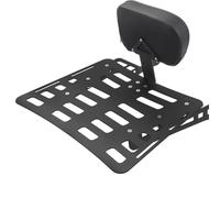 WTIXCRQ Portapacchi Posteriore Compatibile con Can-Am per Spyder F3 F3-S F3-T 2015-2024 Staffa per Baule Bagagli Staccabile Kit Schienale Passeggero Portapacchi Posteriore(Matte Black)