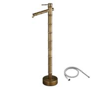 WTJDCCY Colonna d'Acqua da Giardino, Fontana d'Acqua Indipendente in Rame con Rubinetto, Rubinetto Antigelo Decorativo da Giardino per Lavaggio e Irrigazione(33.5cm/13in)