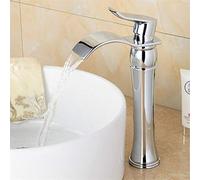 WTKFXVYHU Rubinetti for lavabo Rubinetto for Cascata da Bagno in Oro monocomando for Nero for Vasca for in Ottone for Gru ad Acqua