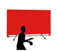 WTLONBF 10 Pieces Table Tennis Baffle,Training Surround Barrier Block,Ping Pong Field Fence Temporary Partition Screen,for Self-Training or Competition