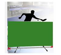 WTLONBF Table Tennis Baffle,Training Surround Barrier Block,Ping Pong Field Fence Temporary Partition Screen,for Competition or Self-Training
