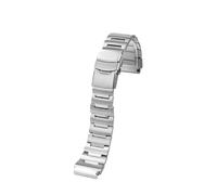 WTNZBAEM Accessori for cinturini for orologi in acciaio inossidabile massiccio compatibili con il bracciale Casio G-SHOCK Heart Of Steel GST-B300, cinturino in metallo modificato Gst-b300(Silver)