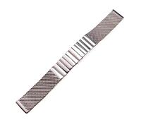 WTNZBAEM Cinturini compatibili con Breit Omega Mesh Watch Strap Bracelet Regola la lunghezza Accessori 18mm 20mm 22mm 24mm Argento Nero Oro Speciale Nuovo(Rosegod,22mm)