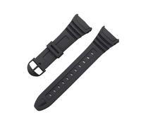 WTNZBAEM Cinturini compatibili con Casio 3239 W-96H-1A 2A 9A, orologio elettronico, cinturino dedicato, sportivo da uomo, cinturino in silicone impermeabile nero
