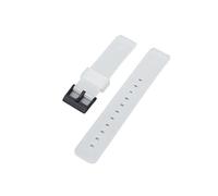 WTNZBAEM Cinturino compatibile con Casio G-Shock MQ-24 58 MQ-71 MW-59 in resina e gomma, da uomo e da donna, sportivo, impermeabile, accessori for orologi, 16 mm(Half transparent)