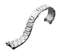 WTNZBAEM Cinturino for orologio in acciaio inossidabile massiccio compatibile con Tag compatibile con Heuer Carrera CBN2A1D potenziale competitivo cinturino for orologio serie WAY201S da 22 mm