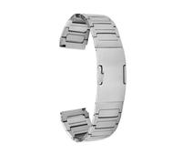 WTNZBAEM Cinturino for orologio in lega di titanio leggero compatibile con Casio Protrek Series PRW-60/61/50/70Y/30 PRW-6900/6800, bracciale da uomo(Silver)