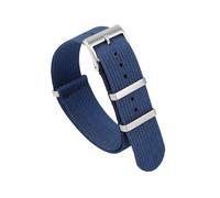 WTNZBAEM Cinturino for orologio in nylon 20mm 22mm Cinturino for orologio a coste di ricambio for uomo Accessori for cinturini da polso Fibbia in acciaio inossidabile compatibile con cinturino for oro