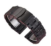 WTNZBAEM Cinturino impermeabile in fibra di plastica da 23 mm compatibile con orologio da uomo Luminox 3051 3160 3080 6402 cinturino sportivo impermeabile(Black-Black)