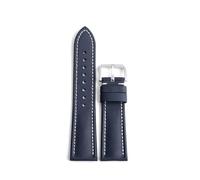 WTNZBAEM Cinturino impermeabile in tela da vela da 18 mm, 19 mm, 20 mm, 21 mm, 22 mm, 23 mm, 24 mm, cinturini a sgancio rapido compatibili con orologi subacquei Omega Blancpain Seiko(Blue-white line,2