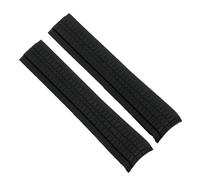 WTNZBAEM Cinturino in gomma Aquanaut compatibile con Patek Philippe in silicone 5164A 5167A 5168A 21 mm con fibbia pieghevole, cinturino da polso da 21 mm(Black no buckle)