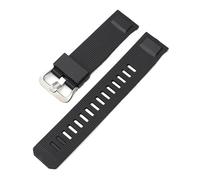 WTNZBAEM Cinturino in gomma da 23 mm compatibile con Casio Pro Trek PRW-6900 PRW-6800 PRW-3400 cinturino for orologio sportivo impermeabile in TPU a sgancio rapido da uomo(Black)