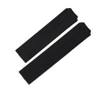 WTNZBAEM Cinturino in gomma e silicone compatibile con Tissot 1853 Tengzhi T-Touch originale T013 cinturino in gomma T047T081T33 cinturino in silicone 20 mm 21 mm(Black no clasp,20mm)