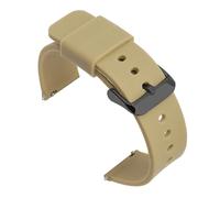 WTNZBAEM Cinturino in silicone a sgancio rapido da 12/14/16/18/20/22/24 mm compatibile con Samsung Galaxy 6 4 5 Pro Huami Huawei Smart Watch Band(Khaki B,24mm)
