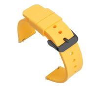 WTNZBAEM Cinturino in silicone a sgancio rapido da 12/14/16/18/20/22/24 mm compatibile con Samsung Galaxy 6 4 5 Pro Huami Huawei Smart Watch Band(Yellow B,18mm)