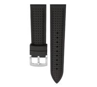 WTNZBAEM Cinturino in silicone traspirante da 20 mm e 22 mm compatibile con Casio Swordfish MDV-106 MDV-107 MTP1374, cinturino sportivo impermeabile in gomma Seiko PROSPEX(Red Black,20mm)